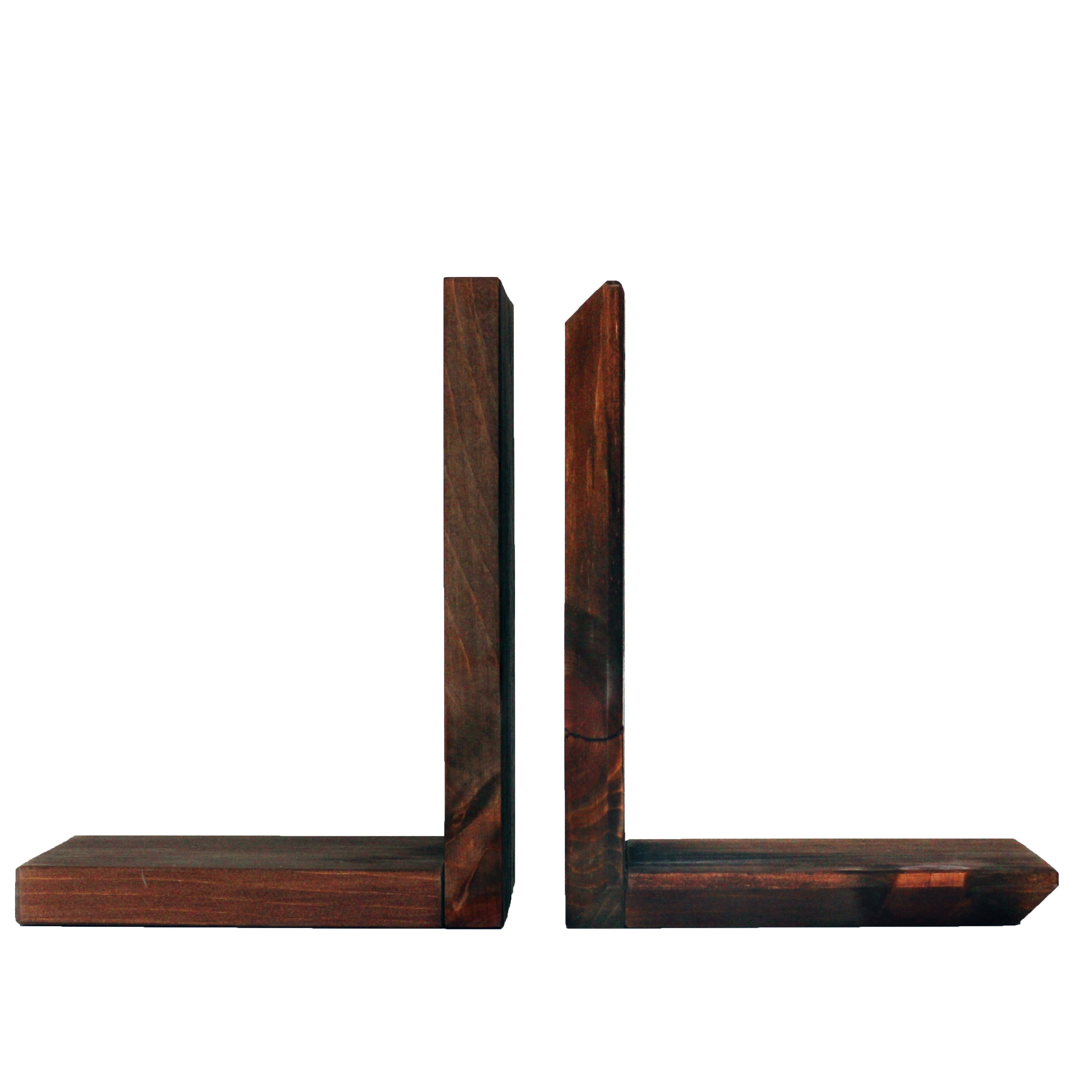Wall Mounted Solid Wood Gallery Wall Plant Shelf — Woodland Brown (3 pack)